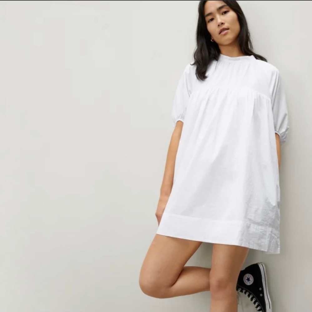 Everlane White Mini Dress